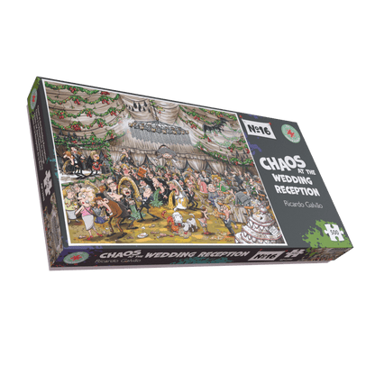 Chaos at the Wedding Reception - No.16 1000 or 500 Piece Jigsaw Puzzle