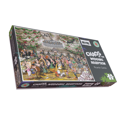Chaos at the Wedding Reception - No.16 1000 Piece Jigsaw Puzzle