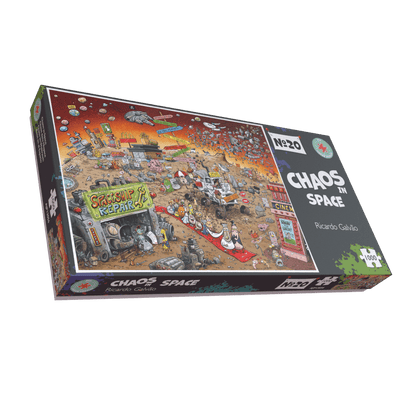 Chaos in Space 1000 Piece Jigsaw Puzzle - Chaos no. 20