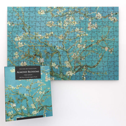 Van Gogh Almond Blossoms 300 Piece Wooden Jigsaw Puzzle