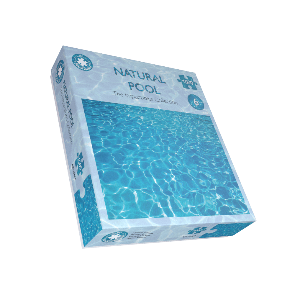 Natural Pool - Impuzzible No.6 - 1000 Piece Jigsaw Puzzle