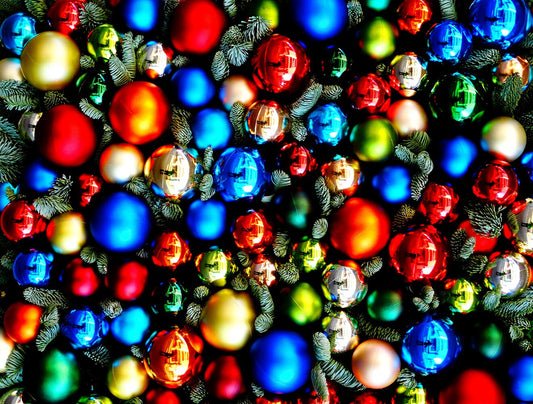 Christmas Baubles - Impuzzible No.16 -   1000 Piece Jigsaw Puzzle