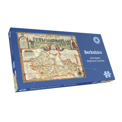 Berkshire Historical Map 1000 Piece Jigsaw Puzzle (1610)
