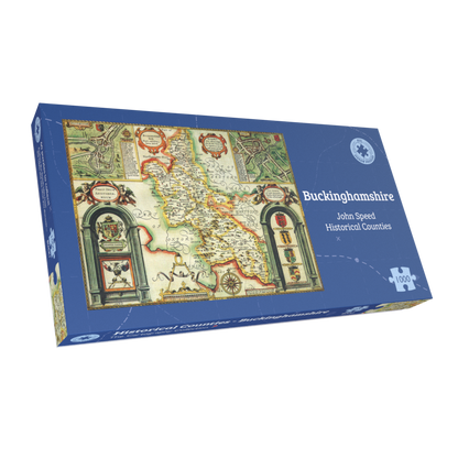 Buckinghamshire Historical Map 1000 Piece Jigsaw Puzzle (1610)