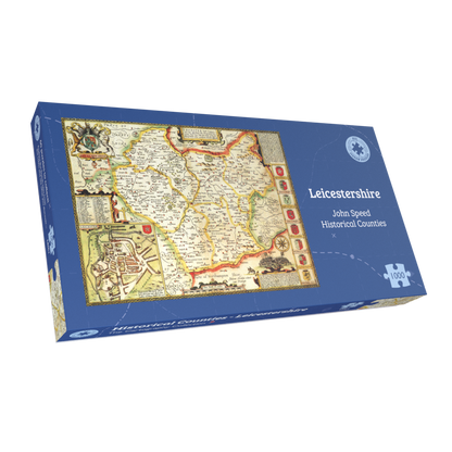 Leicestershire Historical Map 1000 Piece Jigsaw Puzzle (1610)
