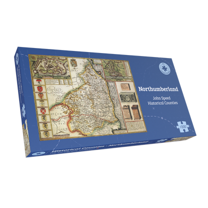Northumberland Historical Map 1000 Piece Jigsaw Puzzle (1610)