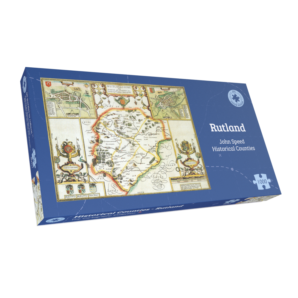Rutland Historical Map 1000 Piece Jigsaw Puzzle (1610)