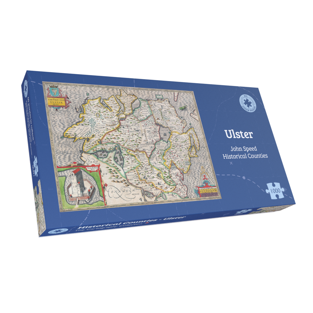 Ulster Historical Map 1000 Piece Jigsaw Puzzle (1610)
