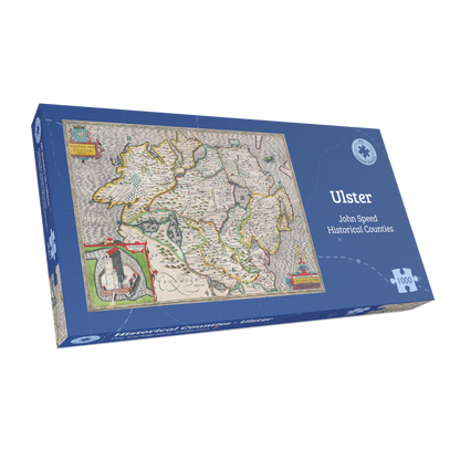 Ulster Historical Map 1000 Piece Jigsaw Puzzle (1610)