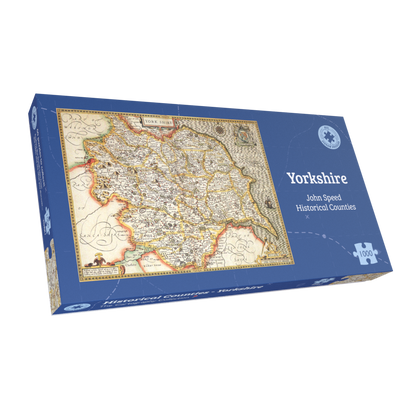 Yorkshire Historical Map 1000 Piece Jigsaw Puzzle (1610)