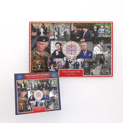 The King's Coronation 300 Piece Wooden Jigsaw Puzzle