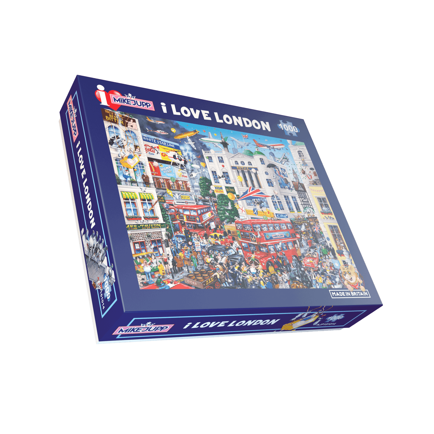 Mike Jupp I Love London 1000 Piece Jigsaw Puzzle