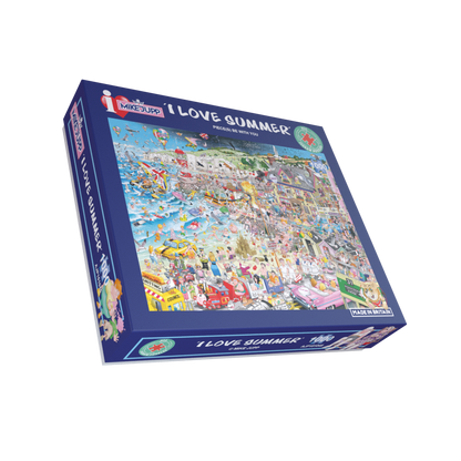 Mike Jupp I Love The Seasons 4 x 1000 Piece Jigsaw Puzzle Bundle