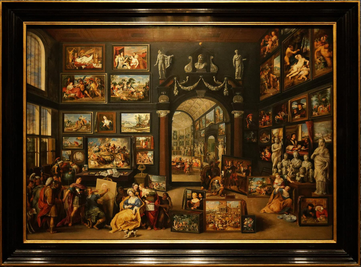 Apelles painting Campaspe by Willem van Haecht 1000 or 500 Piece Jigsaw Puzzle