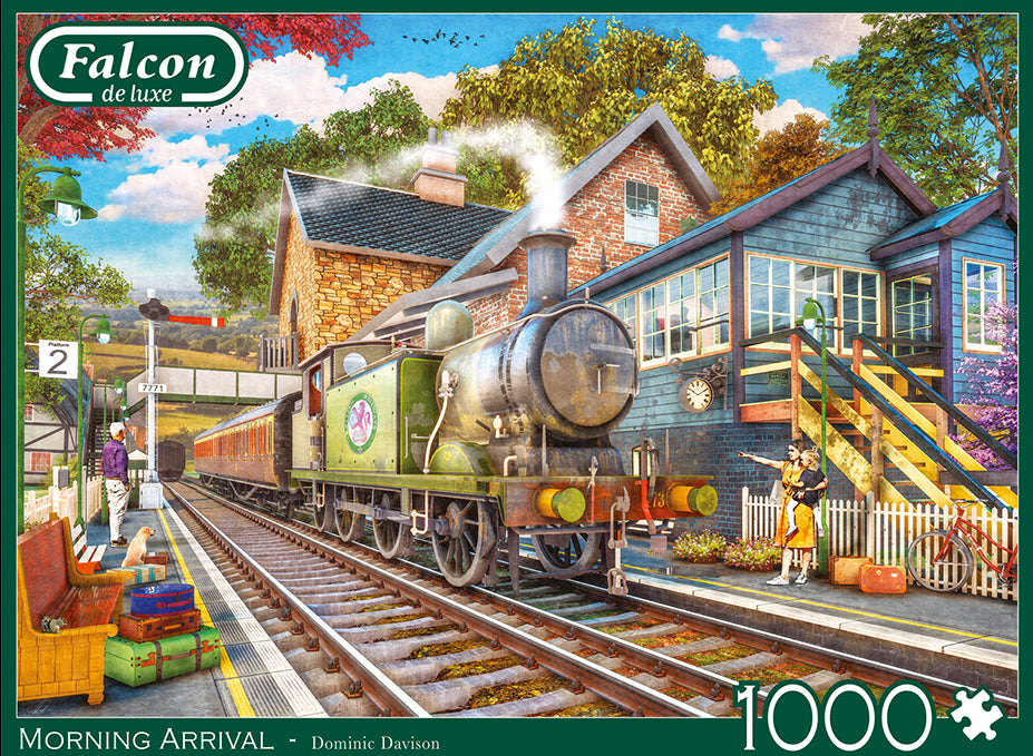 Falcon de luxe  Morning Arrival 1000 Piece Jigsaw Puzzle