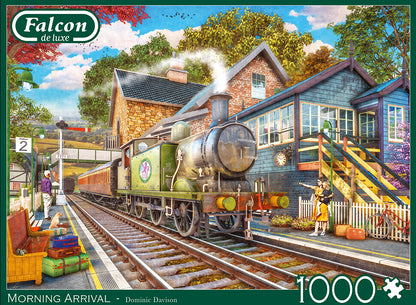 Falcon de luxe  Morning Arrival 1000 Piece Jigsaw Puzzle
