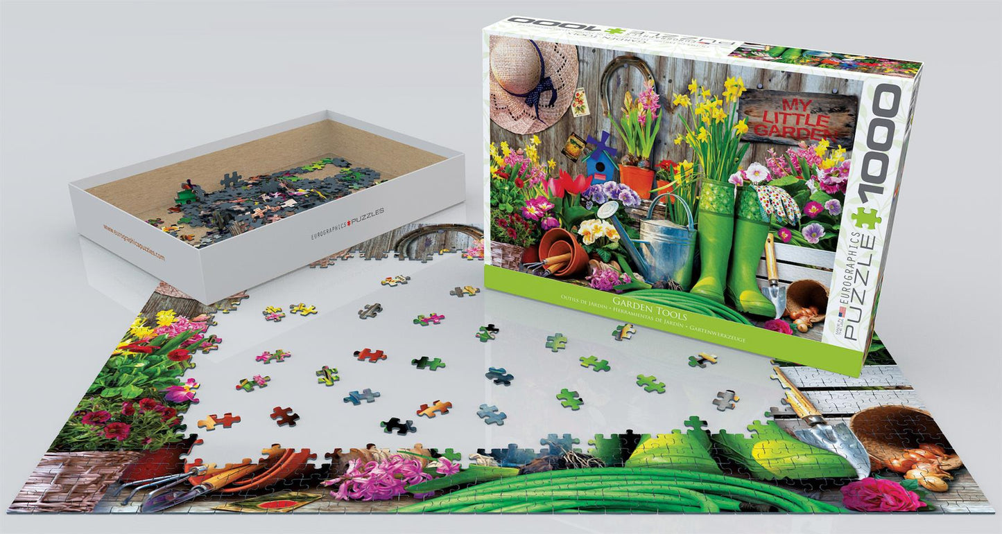 Garden Tools 1000 Piece Jigsaw Puzzle