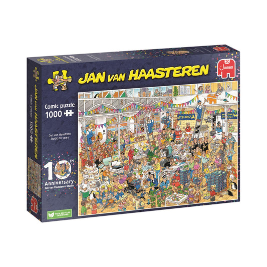 Jan Van Haasteren 10th Anniversary 1000 Piece Jigsaw Puzzle