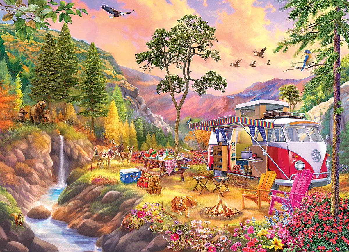 Camper's Paradise by Bigelow Illustrations 1000 Piece Jigsaw Puzzle