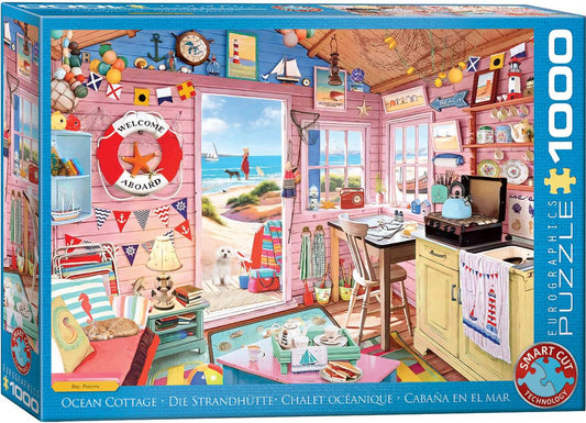 Beach Cottage by Artbeat Studio 1000 Piece Jigsaw Puzzle