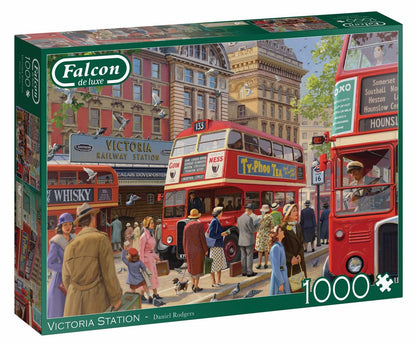 Falcon de luxe  Victoria Station 1000 Piece Jigsaw Puzzle