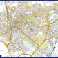 A to Z Map of  Exeter 1000 Piece Jigsaw