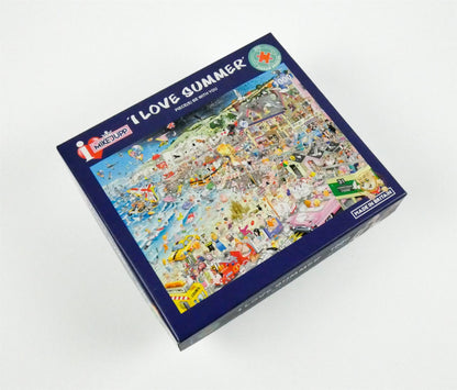 Mike Jupp I Love The Seasons 4 x 1000 Piece Jigsaw Puzzle Bundle