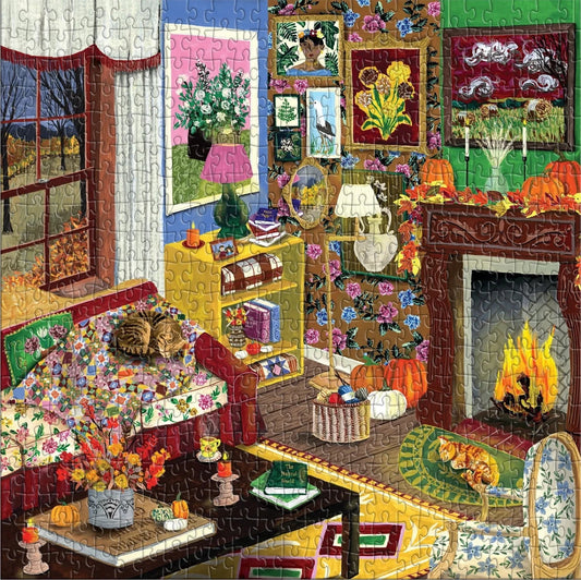 Fall is in the Air 500 Piece Jigsaw Puzzle