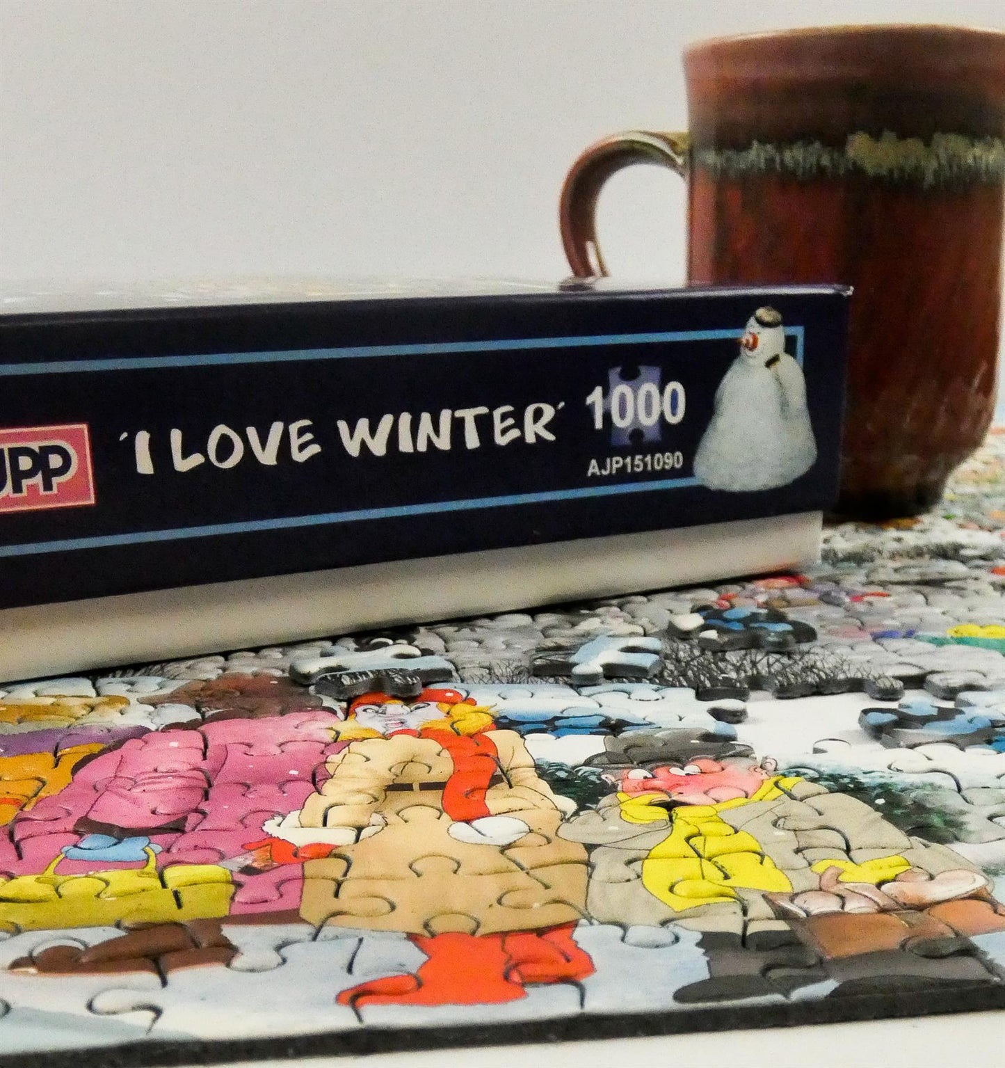 Mike Jupp I Love The Seasons 4 x 1000 Piece Jigsaw Puzzle Bundle