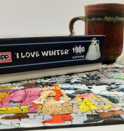 Mike Jupp I Love The Seasons 4 x 1000 Piece Jigsaw Puzzle Bundle