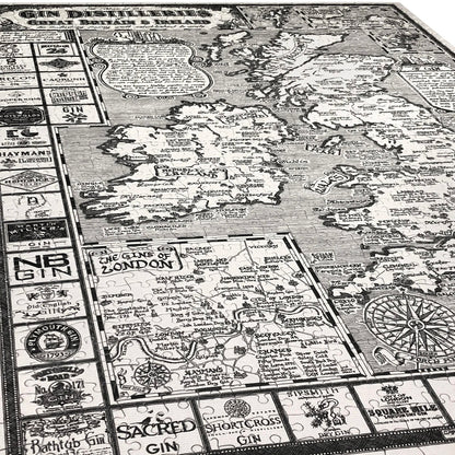 Gin Map 1000 Piece Jigsaw Puzzle