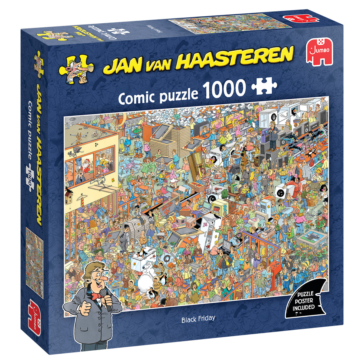 PRE-ORDER Jan van Haasteren Black Friday -  1000 piece Jigsaw Puzzle