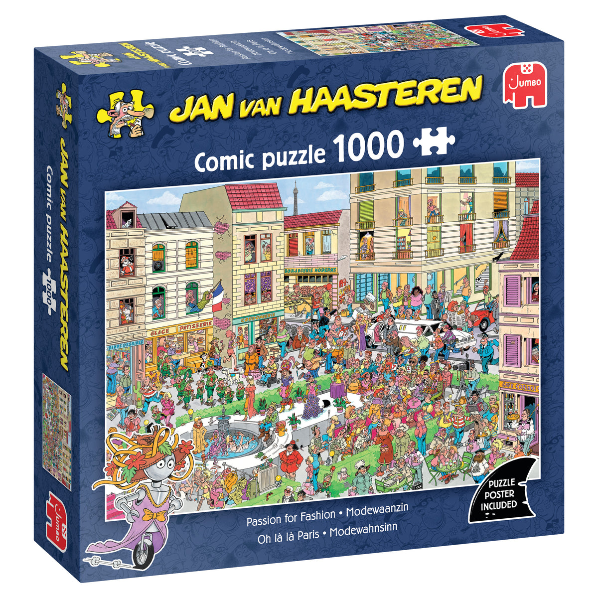 PRE-ORDER Jan van Haasteren Passion for Fashion 1000 piece Jigsaw Puzzle