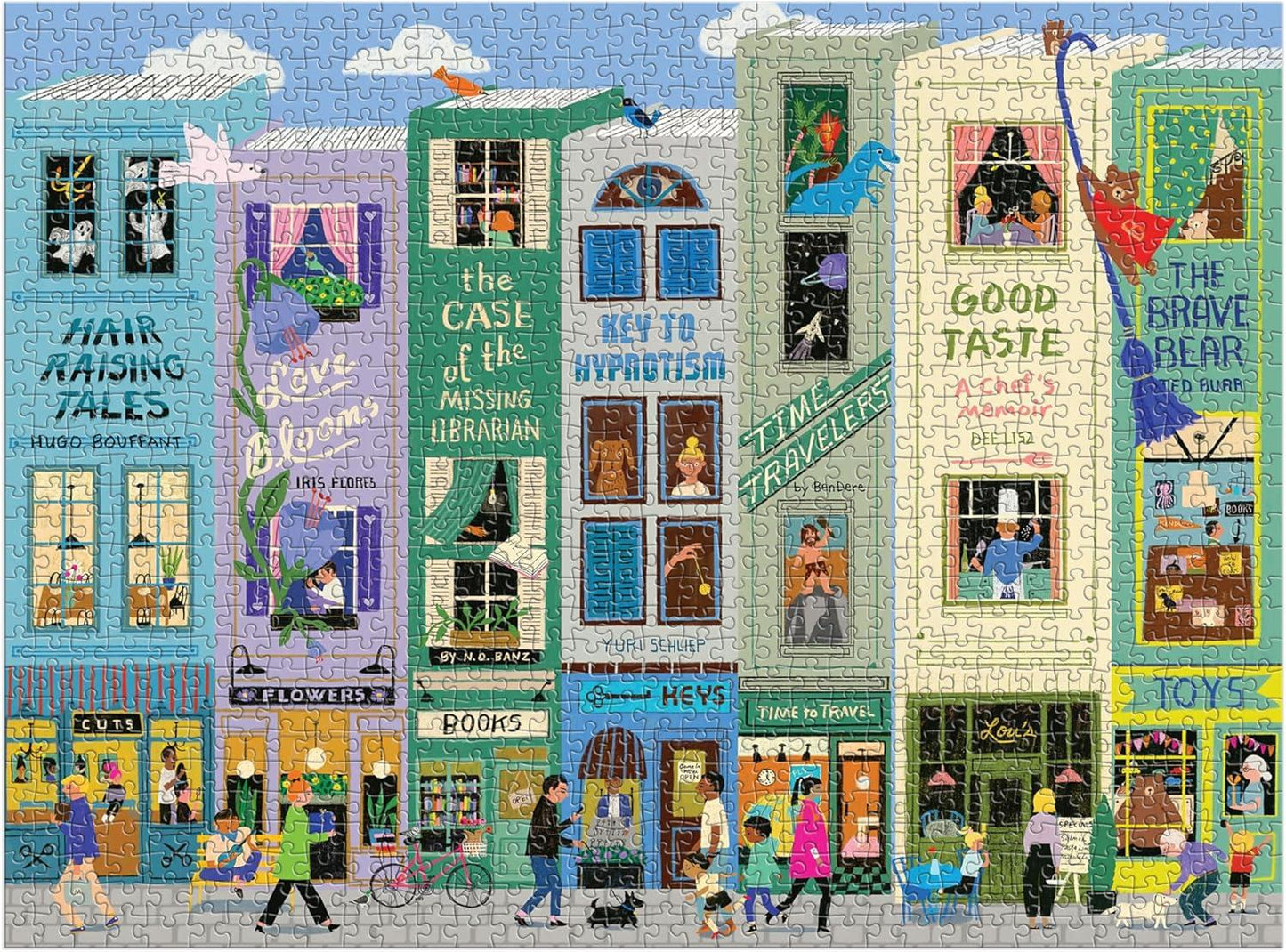 Main Street Books 1000 Piece Jigsaw Puzzle