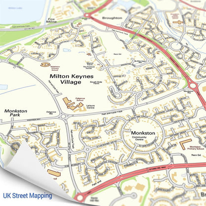 Hometown Personalised UK Map Jigsaw Puzzle