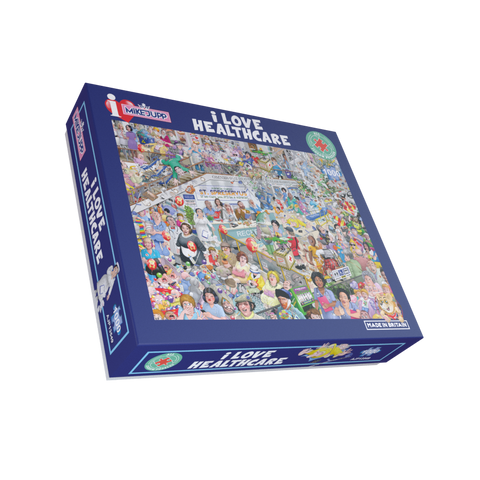 Mike Jupp I Love Healthcare 1000 Piece Jigsaw Puzzle – All Jigsaw Puzzles