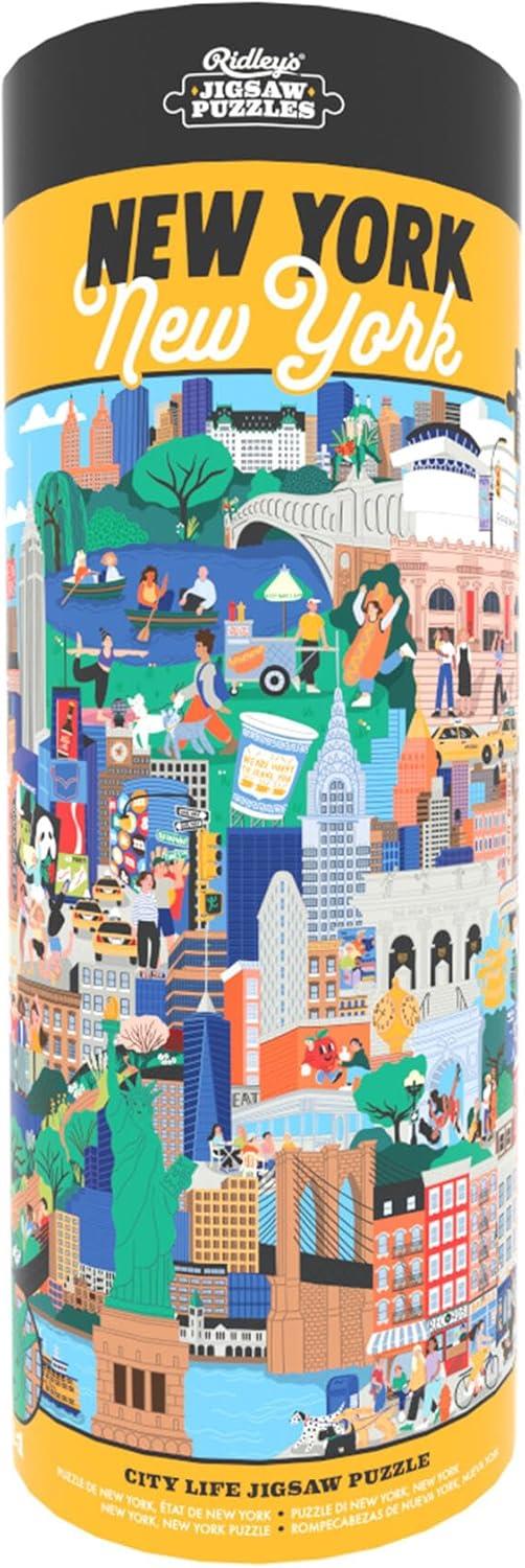 New York, New York! City Life 1000 Piece Jigsaw Puzzle – All Jigsaw Puzzles