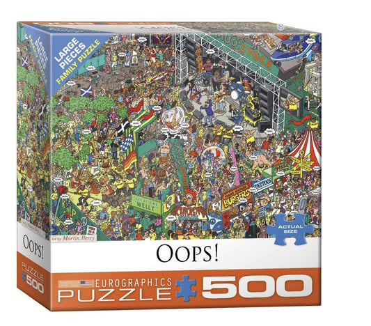 Oops! by Martin Berry 500 Piece Jigsaw Puzzle