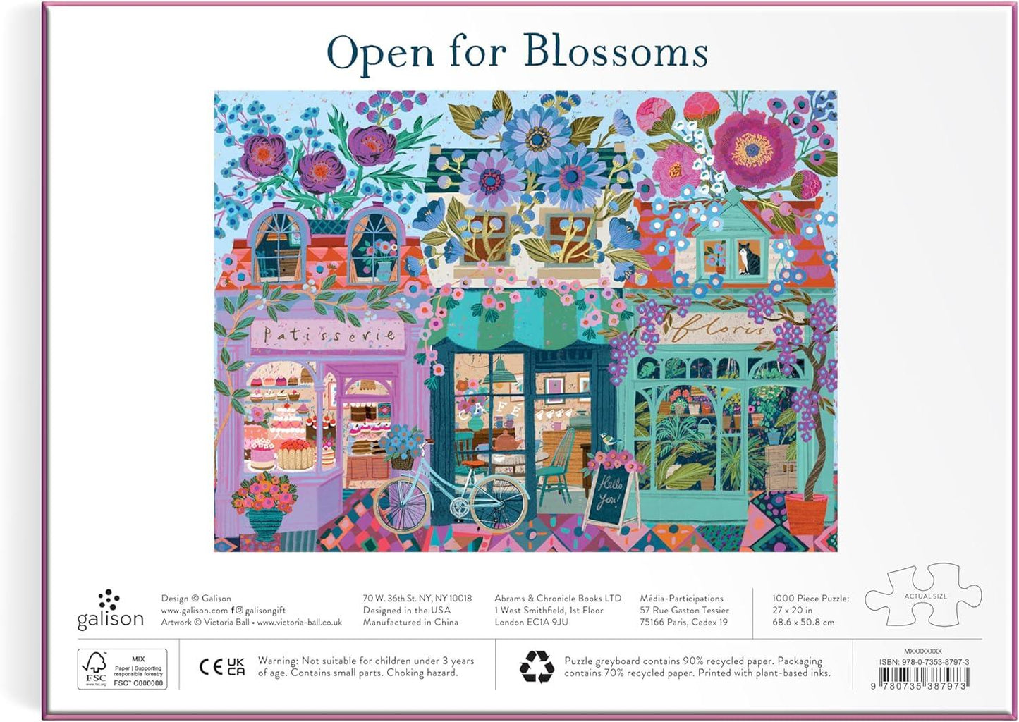 Open for Blossoms 1000 Piece Jigsaw Puzzle