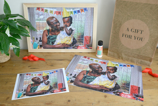 Personalised Photo Jigsaw Puzzle 1000 / 500 / 400 / 200 / 100 Pieces