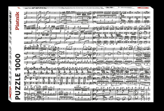 Musical Notes 1000 Piece Jigsaw Puzzle