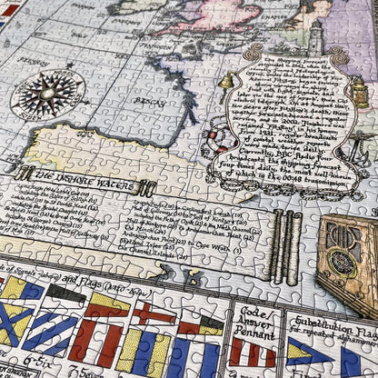 Colour Shipping Forecast 1000 Piece Jigsaw Puzzle