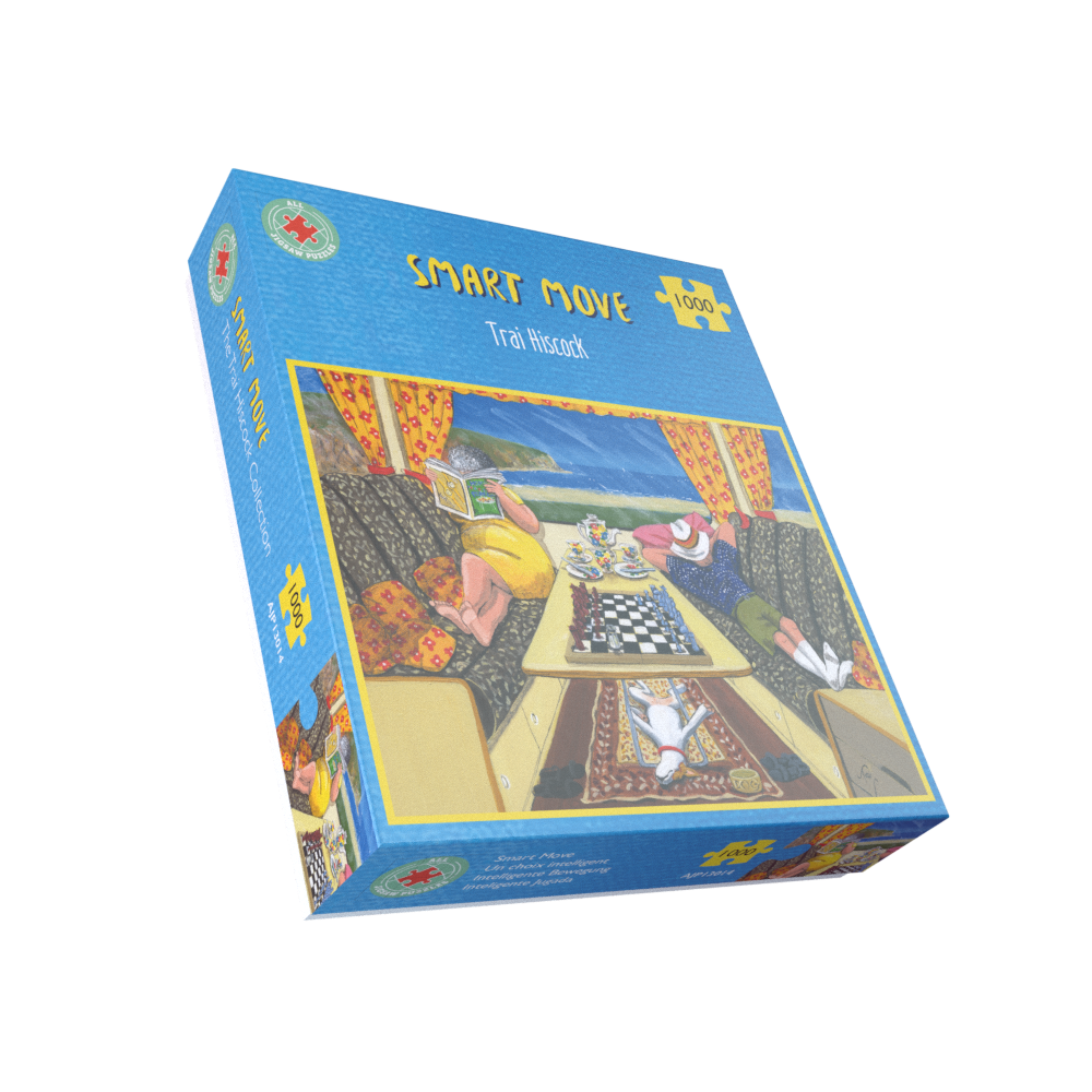 Smart Move by Trai Hiscock 1000 or 500 Piece Jigsaw Puzzle