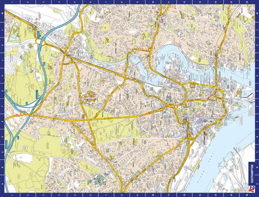 A to Z Map of  Southampton 1000 Piece Jigsaw