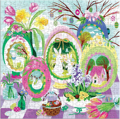 Windows to Spring 500 Piece Jigsaw Puzzle