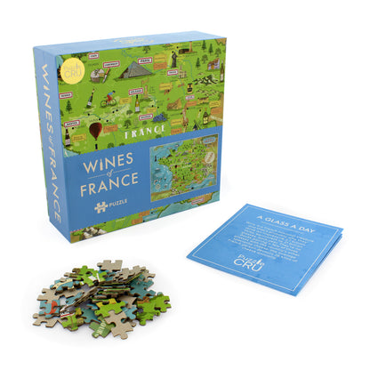 Wines of France 1000 Piece Jigsaw Puzzle