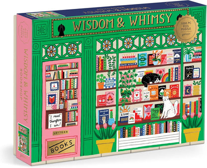 Wisdom & Whimsy 1000 Piece Foil Jigsaw Puzzle