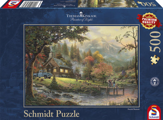 Thomas Kinkade: Peaceful Moments 500 Piece Jigsaw Puzzle box