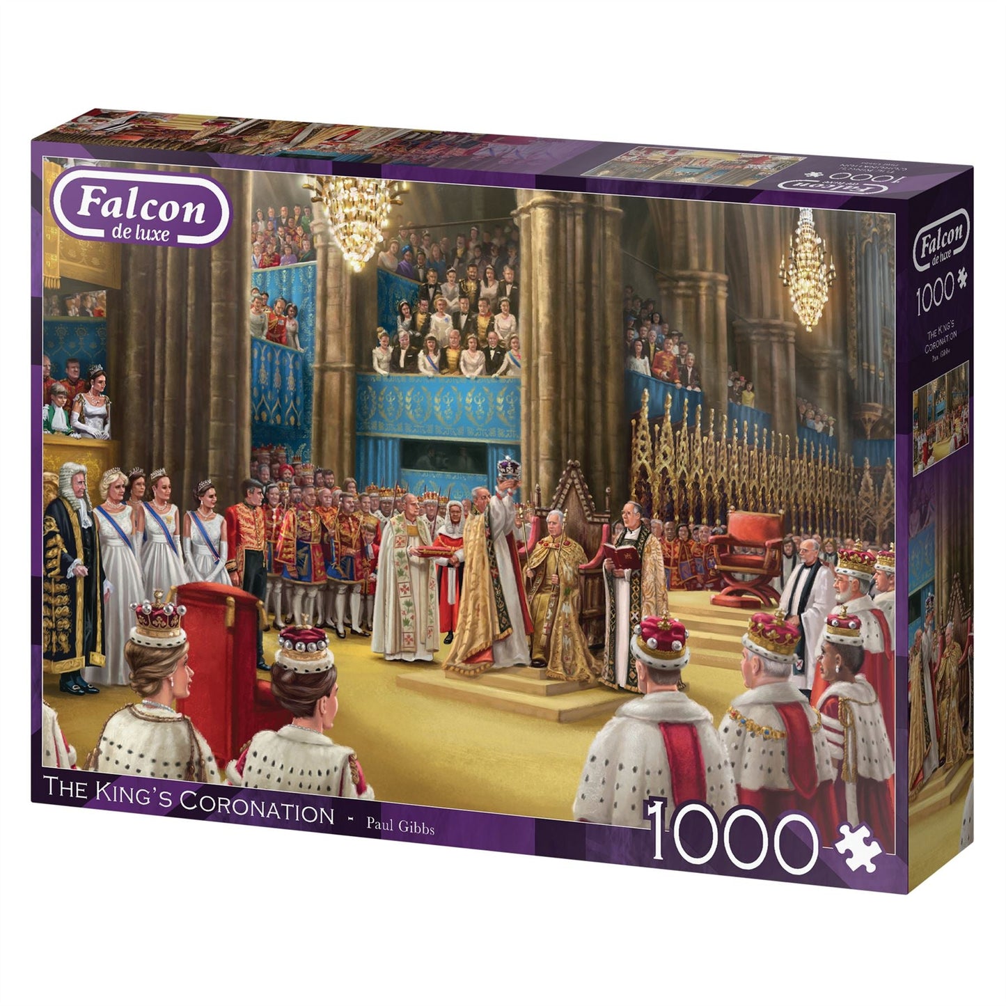 The Kings Coronation 1000 Piece Jigsaw Puzzle