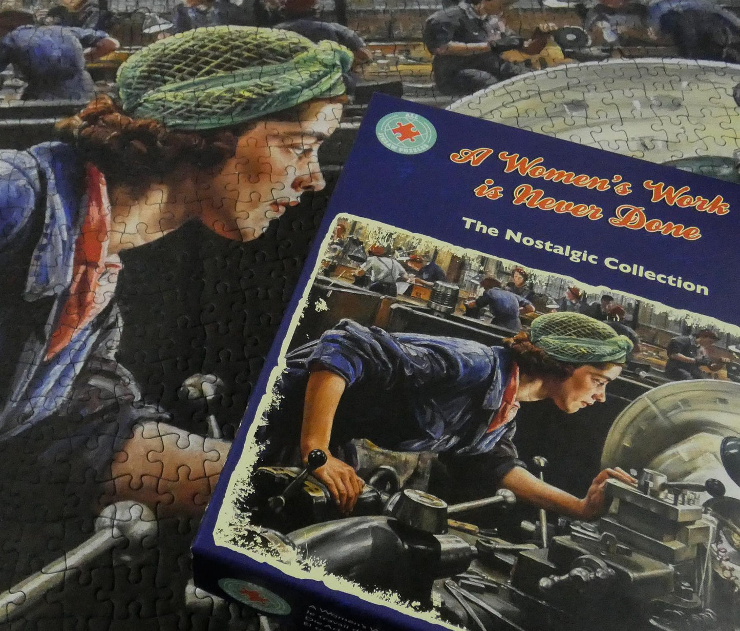 A Woman's Work is Never Done 1000 Piece Jigsaw Puzzle